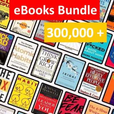 300,000+ eBooks Bundle