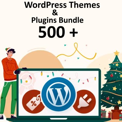 500+ WordPress Themes & Plugins Bundle
