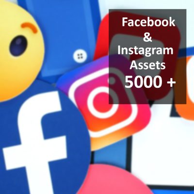 5000+ Facebook & Instagram Asset